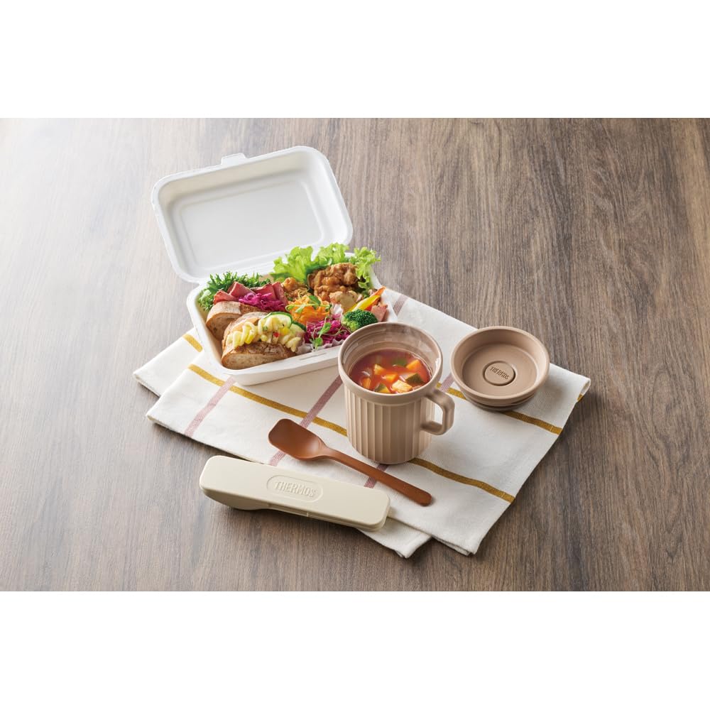 Thermos Mug à Soupe 320ml Rose Brumeux FOPK DJU-320