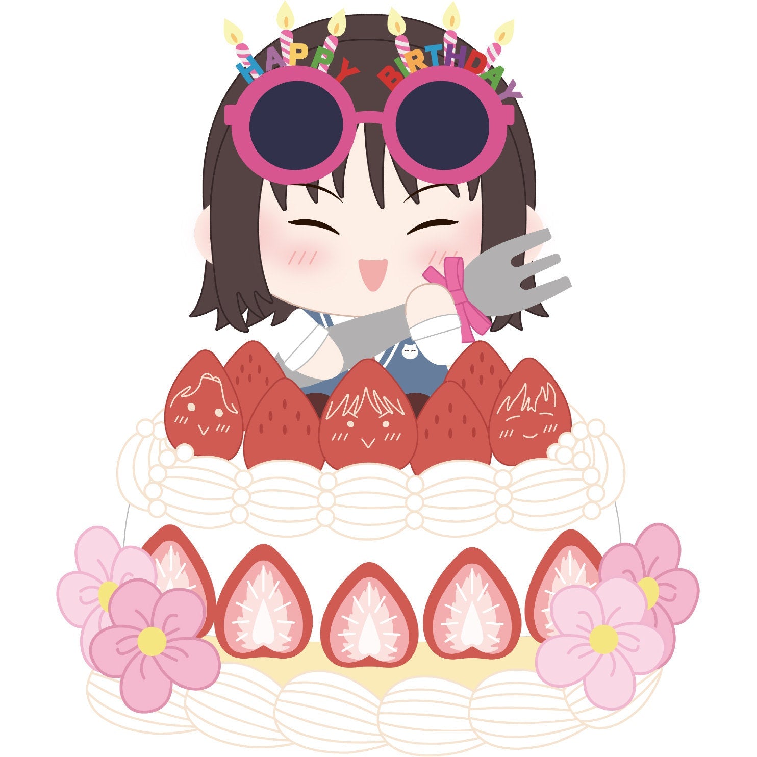 Skip and Loafer | Iwamura Mitsumi Birthday Series Plush Doll 90*110mm+140*70mm