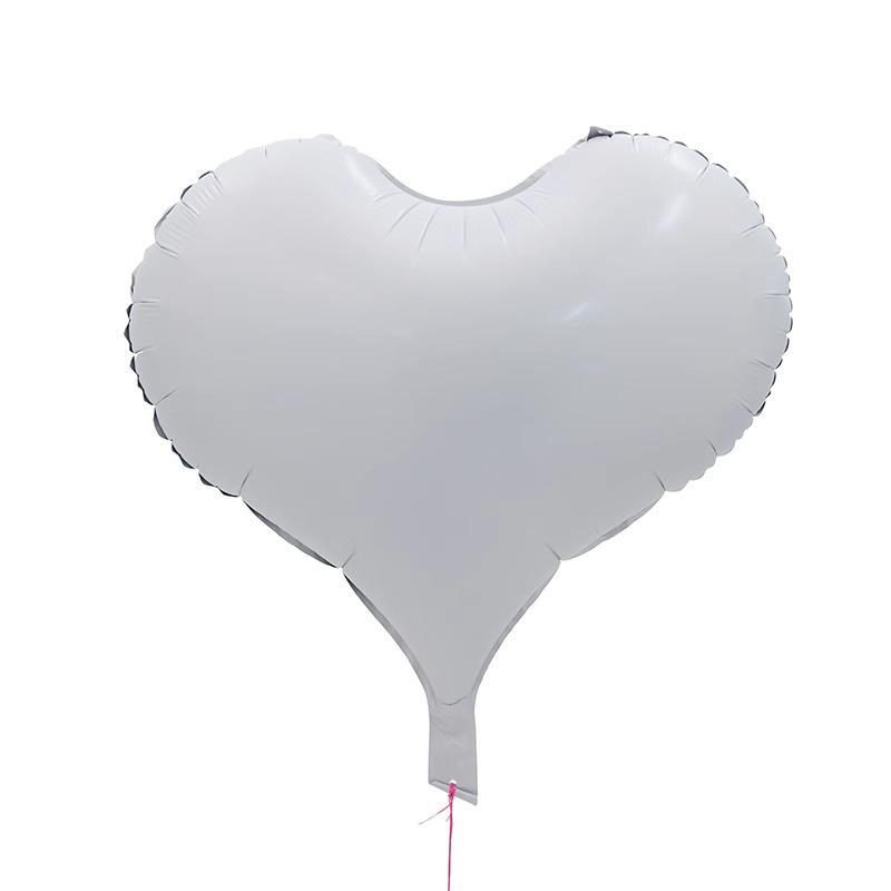 22 Inch Peach Heart Nylon Matte Valentine'S Day Wedding Birthday Party Aluminum Film Balloon Heart-Shaped Love Floating Air Ball