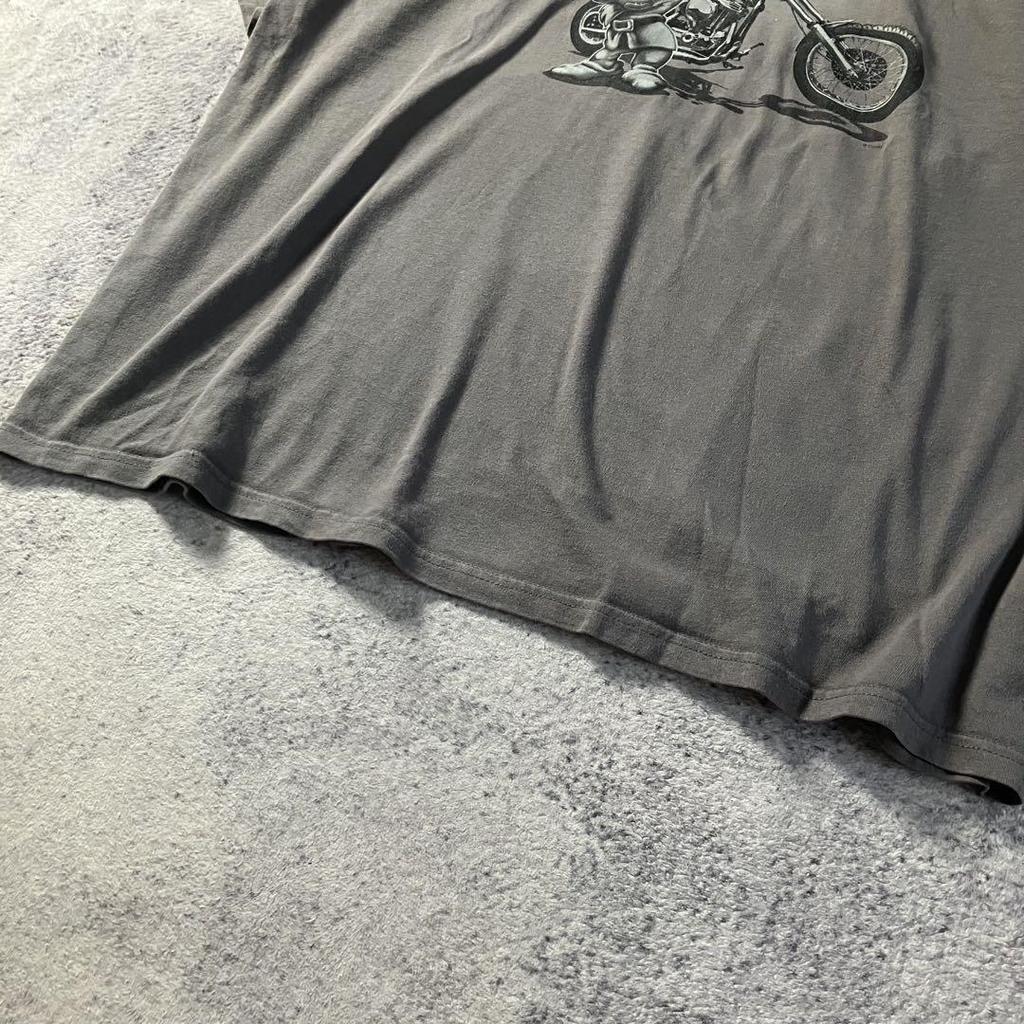 [USED] Disney GRUMPY Grumpy x Biker T-shirt Disney