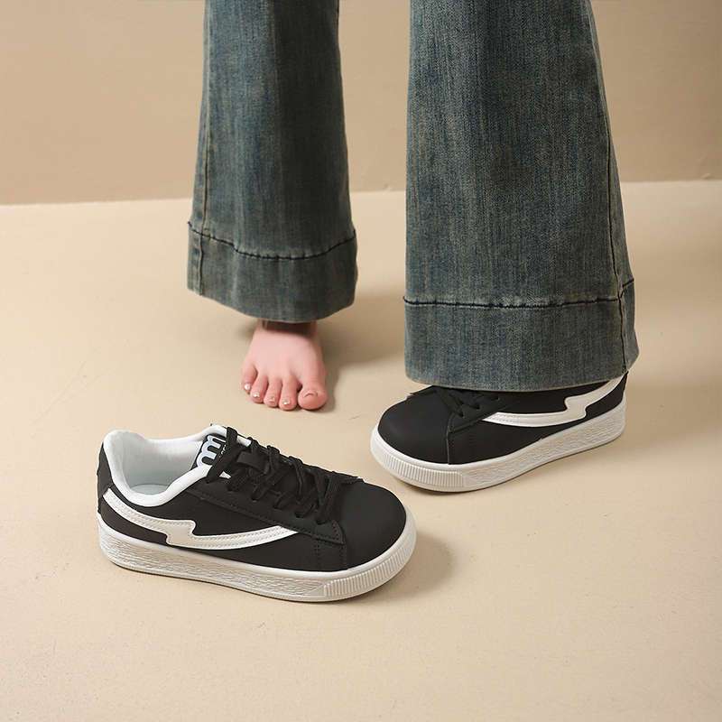 

Универсальные легкие спортивные кроссовки для пар в колледж, женские, ветрозащитные, расцветка «мандариновая утка», нишевый тренд, ретро, повседневные, для скейтборда 40 чёрный