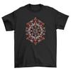 Gothic Mandala T-Shirt Mens Womens Tees Top - Darkly Elegant! Uni