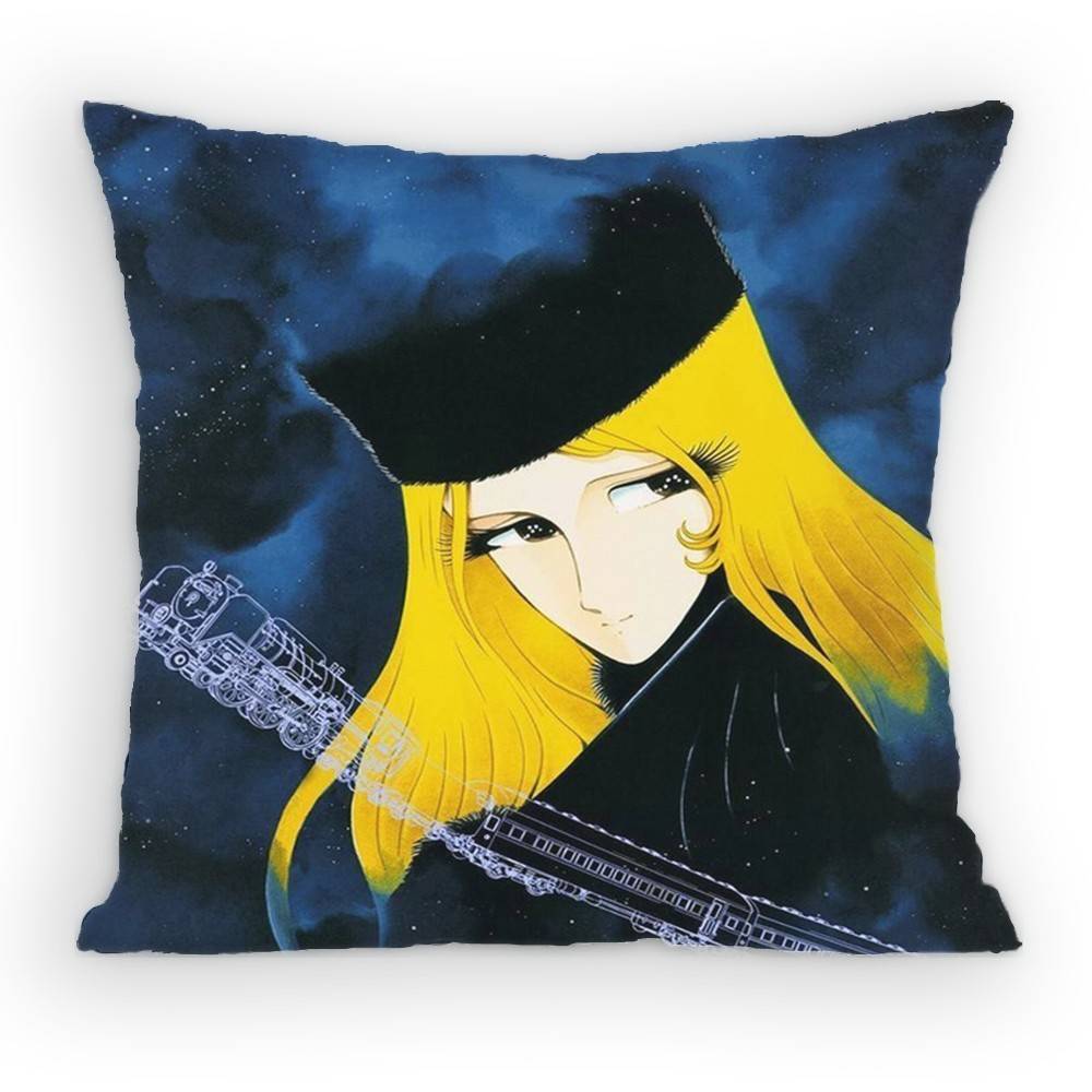 Galaxy Express Maetel Pillow Case Sofa Living Room Bedroom Headboard Backrest Cushion Square Cushion Nap Time