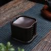 Ebony Wood Kung Fu Tea Coaster Set
