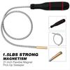 BHBL 3 Pack Magnetic Pickup Tool- Extendable Magnet, Telescopic Magnetic Pick-Up Tool, Bendable Flexible Magnetic Pickup Tool