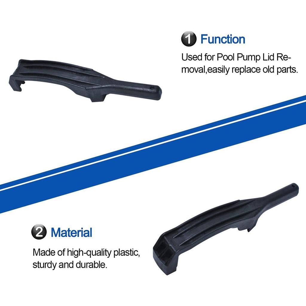 Pool Pump Cover Removal Handle Pool Pump Lid Removal Tool Plastic Pool Pump Cover Remover for SP3007(EEAZ) SP3010(EEAZ)