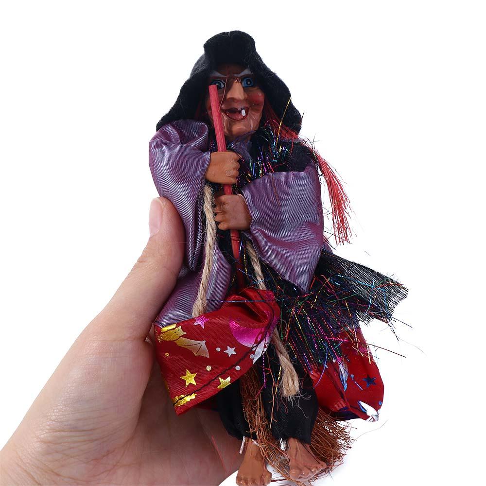 Random Color Lawn Halloween Horror Party Decoration Figurine Pendant Witch Ornament