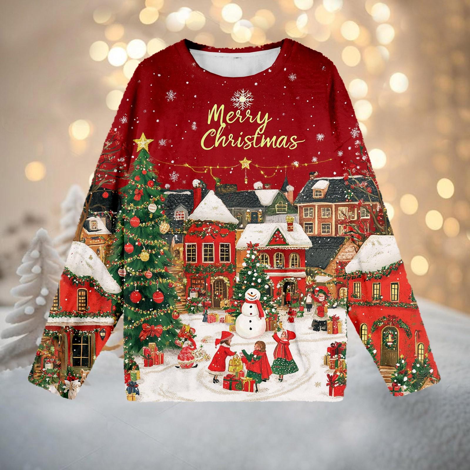 

Жіноча модна жіноча піжама з довгим рукавом і принтом осінь-зима S винний