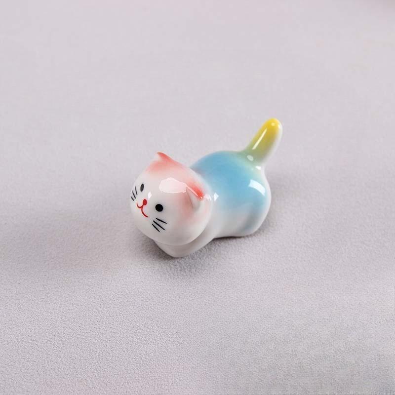 Chopstick Holder Pen Holder  Cute Series of Cat Ceramic Crafts, Chopstick Holder Cat