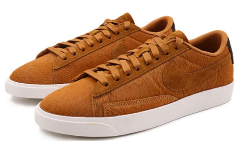 Nike Blazer Rutschfest Rutschfest Niedrig geschnittene Skateboard-Schuhe Damen Orange AA2017-200