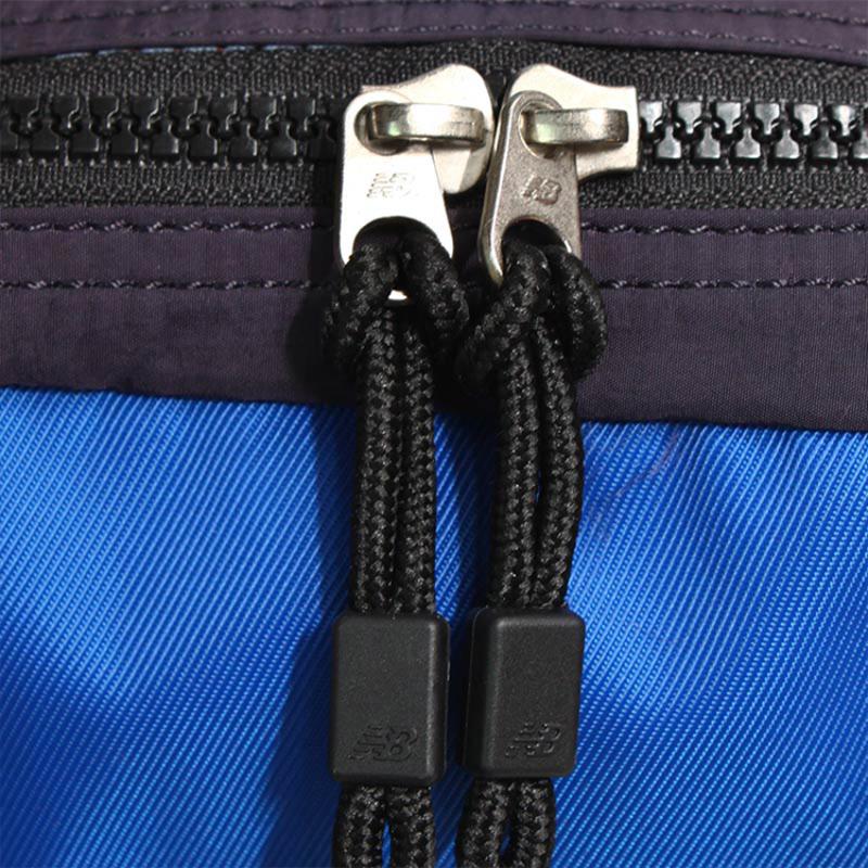 New Balance Látková taška cez rameno, Crossbody taška Mini Unisex Modrá/Čierna New Balance GC824093-BL