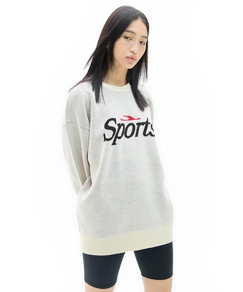 PRO-SPECS Jacquard Sweater Crem