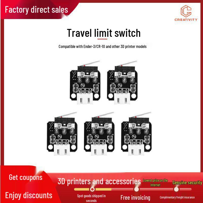 CR10/Ender3/3S Printer Mechanical 3-Pin Limit Switch 1PC Limit Switch