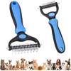 Professional Pet Deshedding Brush Dog Cat Grooming Tool Hair Fur Remover Undercoat Knot Cutter Comb for Puppy Shedding Supplies