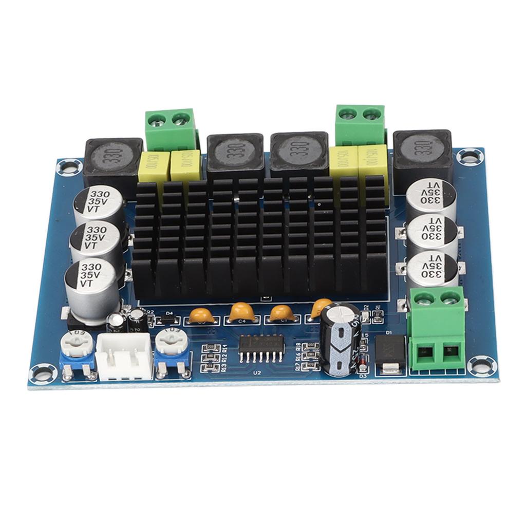 Dual Channel Amplifier Board 2x120W Power Output HIFI Digital Amplifier Board DC12‑24V