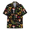 Stylish Men's Short Sleeve Abstract Pattern Shirt, Casual Summer Essential