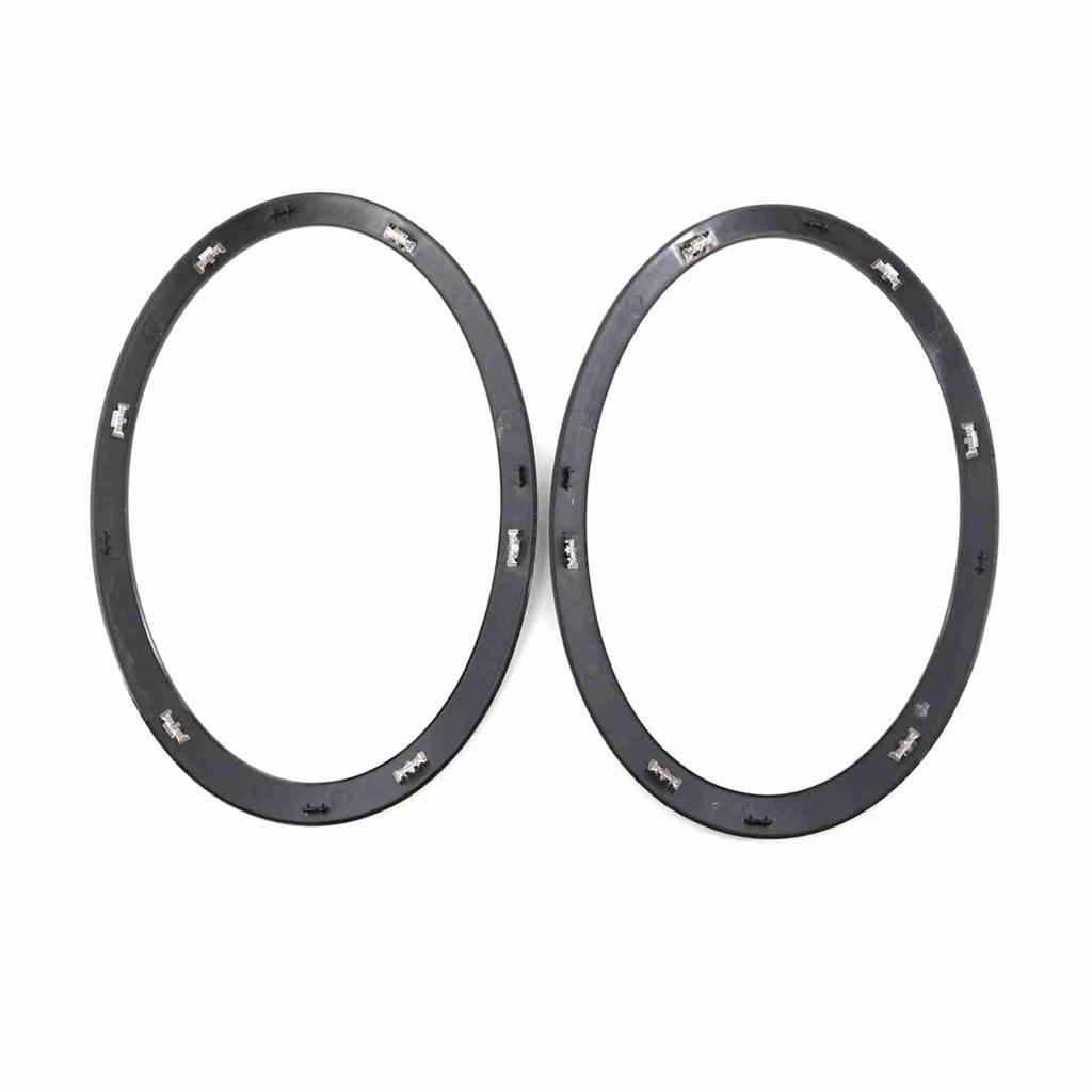 Headlight Trim Ring 2pcs Replacement for BMW MINI  F55 F56 F57 2014 2021 OEM 51137300631, 51137300632, 51712355791,