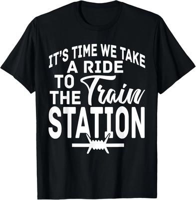 Es ist Zeit, dass wir eine Fahrt zum Bahnhof machen Lustiger Spruch T-Shirt