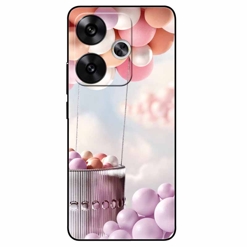 For Xiaomi Poco F6 Cases Soft Silicone Protective Fashion TPU Phone Back Covers For Xiaomi Poco F6 Pro/ Redmi Turbo 3 TPU Cases