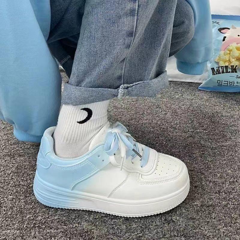 Fashion Daily Routine Y2k Gradient Color Spring Autumn Casual Lace Up Ladies Footwear Fashion 2025 Original Offers Women's Sports Shoes