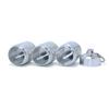 4 Compartments 1 Day Precision Aluminum Pill Case Holder Medicine Box Capsule Container Key Chain Travel Pill Organizer Keyring