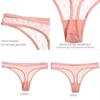 Sexy dentelle culotte pour femmes Perspective Femme string taille basse sous-vêtement évider string nouvelle Femme sous-vêtements