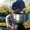 Shoulder Antique Style 2WAY Clutch Shoulder Bag Wallet Shoulder Second Bag GBMH3NE3 Green [Golden Bear] Men's