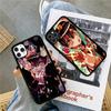 1pc Anime H-hanako Cartoon K-kun Phone Case Silicone PC+TPU For For IPhone 11 12 13 14 15 16 Plus Pro Max Cover