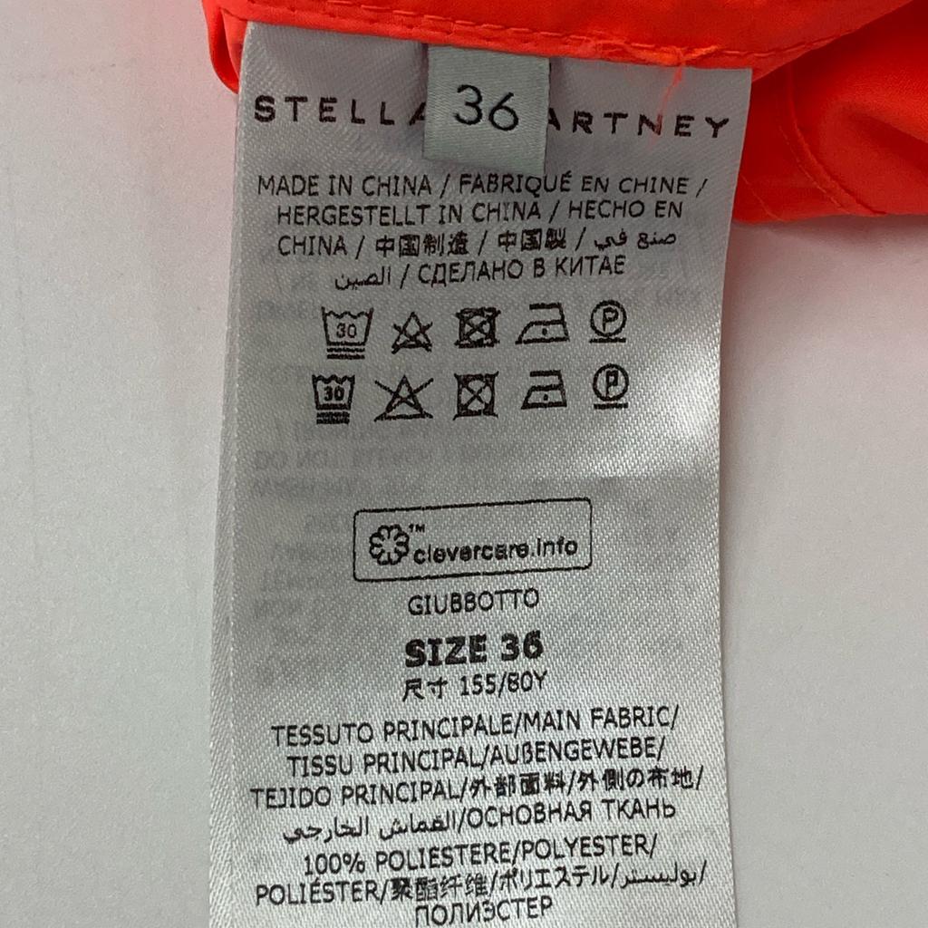 STELLA McCARTNEY Orange 603224 Gyra Jacket Jacket 36 OrangeUsed