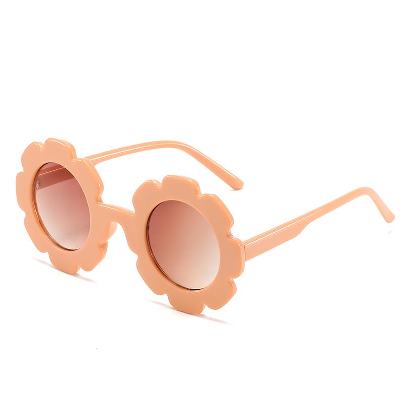 Cute Colorful Flower Shape Sun Glasses Boy Girl Exquisite Sweet Decoration Sunglasses Birthday Party Children Eyeglasses