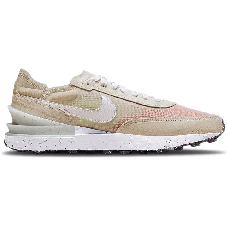 Nike Waffle One Crater Cream Orange Men Sneakers Cream-2 Black White DC2650-200