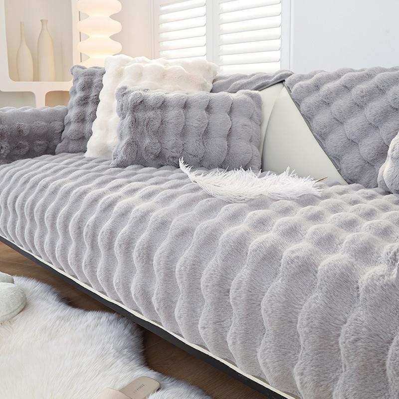 New Soft Hvac Sofa Cushion Modern Light Luxury All-Inclusive Universal Cover Non-Slip Sofa Set