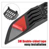 ABS Car Front Grill Grille Decorative Cover Case Frame Trim Strip Sticker Accessories For Tesla Model 3 Y 2024 2024 2024 2024
