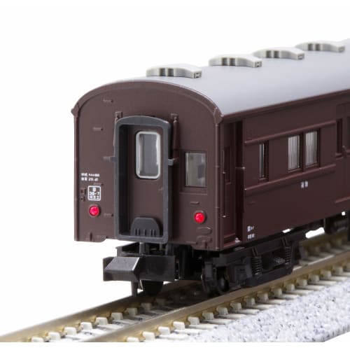 KATO N Gauge Old Passenger Car Set of 4, Brown, 10-034, Unisex Passenger Car