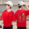 Nickelodeon Best-selling High-Quality Children's 100% Cotton T-Shirt for Summer-Soft and Loose Short-Sleeved Boys'and Girls'Tops