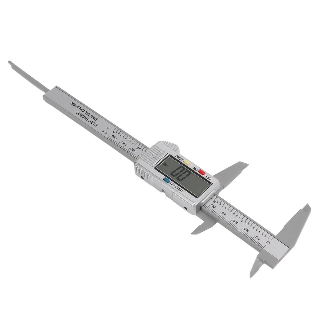 Digital Vernier Caliper Plastic Electronic Large LCD Screen Display Caliper for Differential