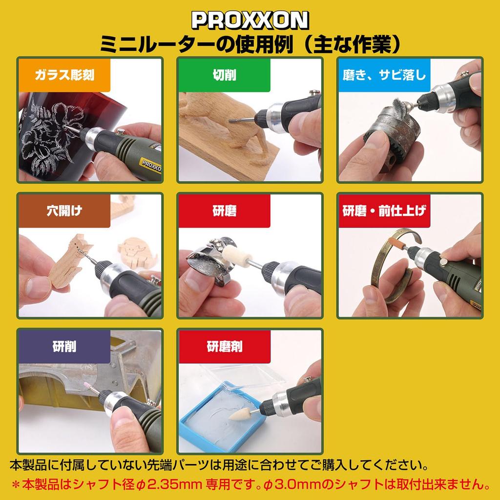 PROXXON Mini Router MM10 No. 26500