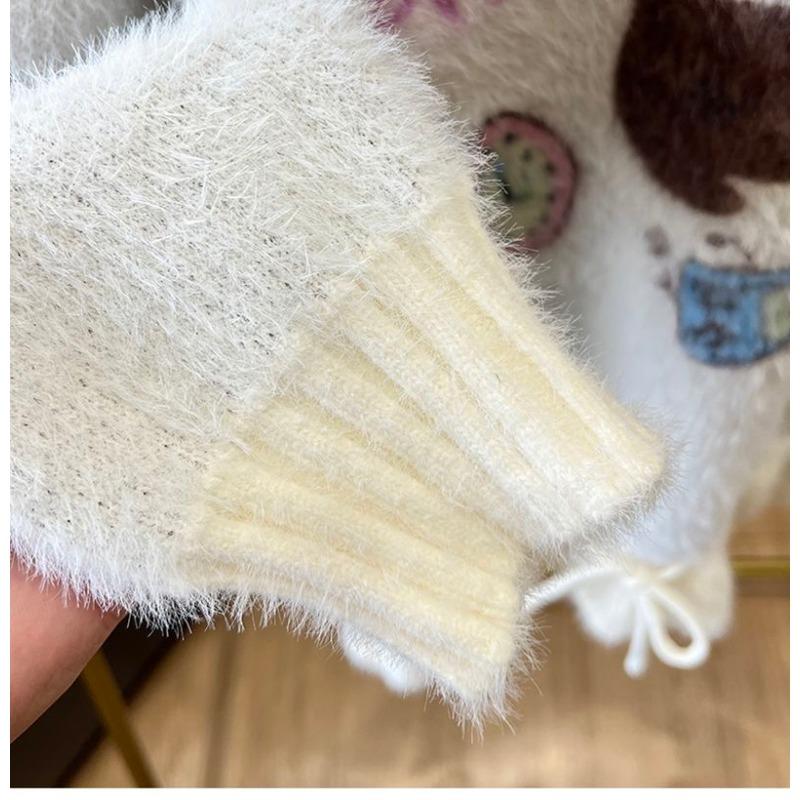 Pullover für Damen Winter Verdickter Pullover Warm Gestrickt Dehnbar Langarm Oversize Jumper Pullover Tops