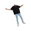 Puma Solid Color Chest Logo Print Crew Neck Short Sleeve T-Shirt Men Tops Black 673654-01
