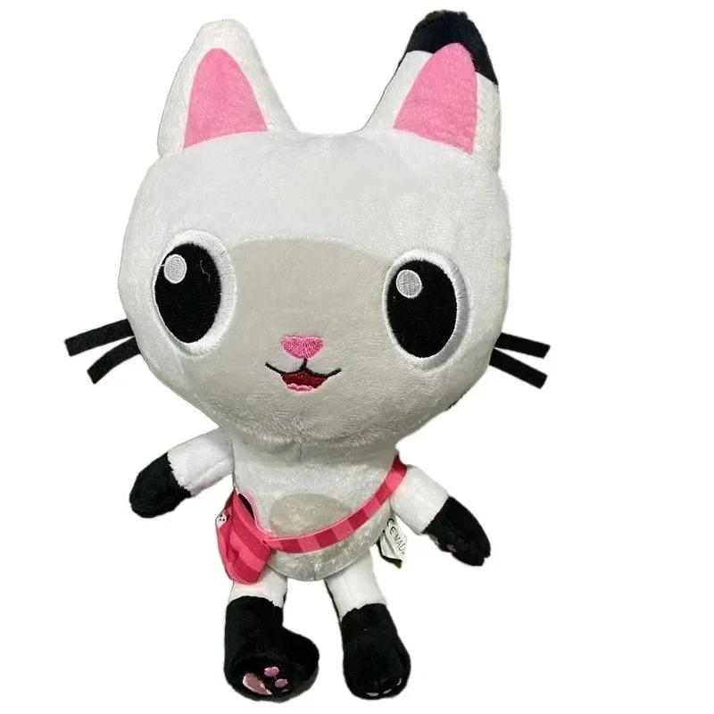 Anime Gabby's Dollhouse Plush Toy Mercat Cartoon Stuffed Animals Smiling Cat Car Cat Hug Gaby Girl Plushie Dolls Christmas Gifts