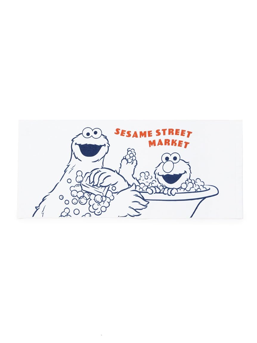 

Sesame Street Market Printed Face Towel SSMUGG253404WHTF