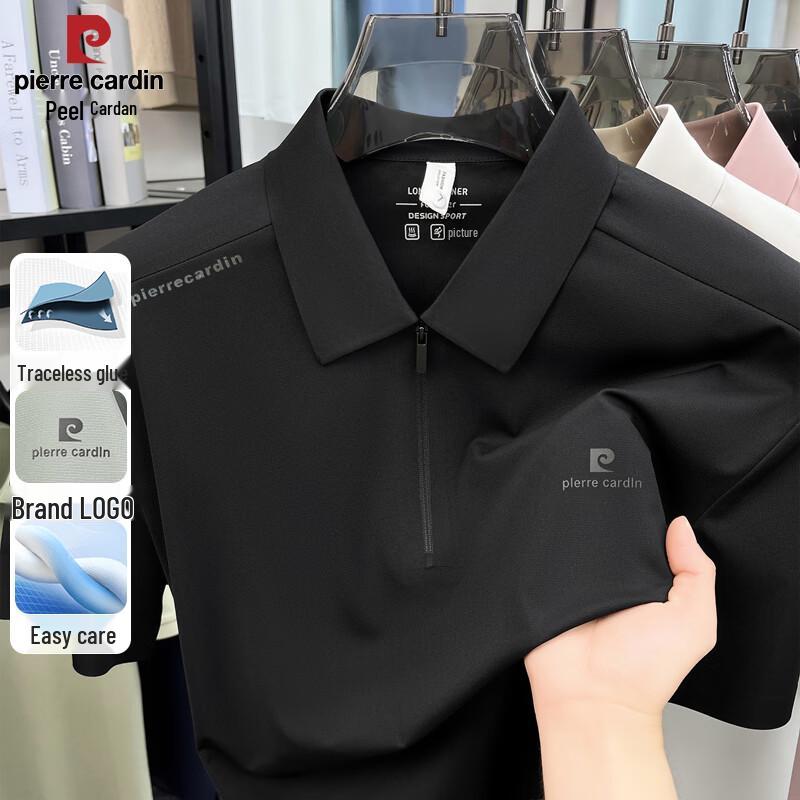 Pierre Cardin Men s Half-Zip Polo T-Shirt 165