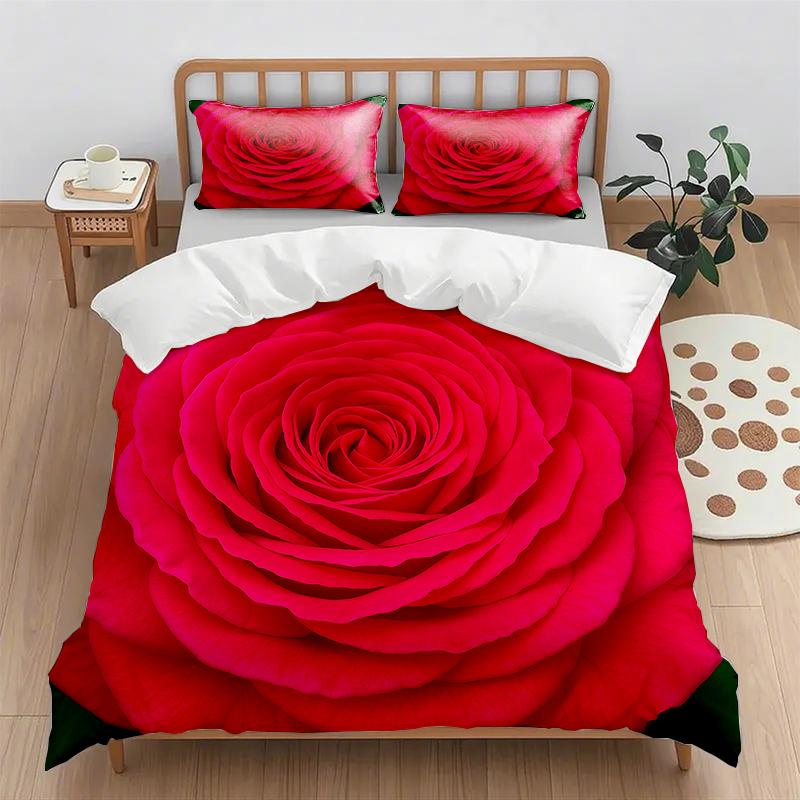 

2025 new digital printing quilt cover set 2pcs/3pcs holiday gift household quilt cover without sheet (quilt cover + pillowcase) 135cmx200cm 2pcs
