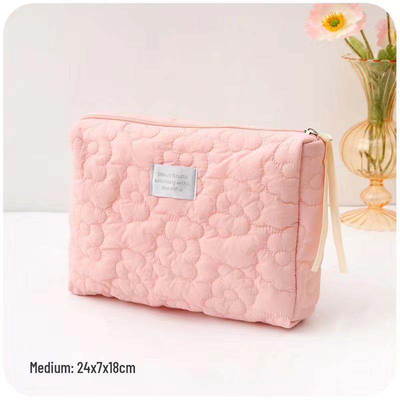 Cloud Makeup Bag: Portable Soft Travel Organizer with Large Capacity, Fluffy Design, Perfect for Makeup or Pencil Storage