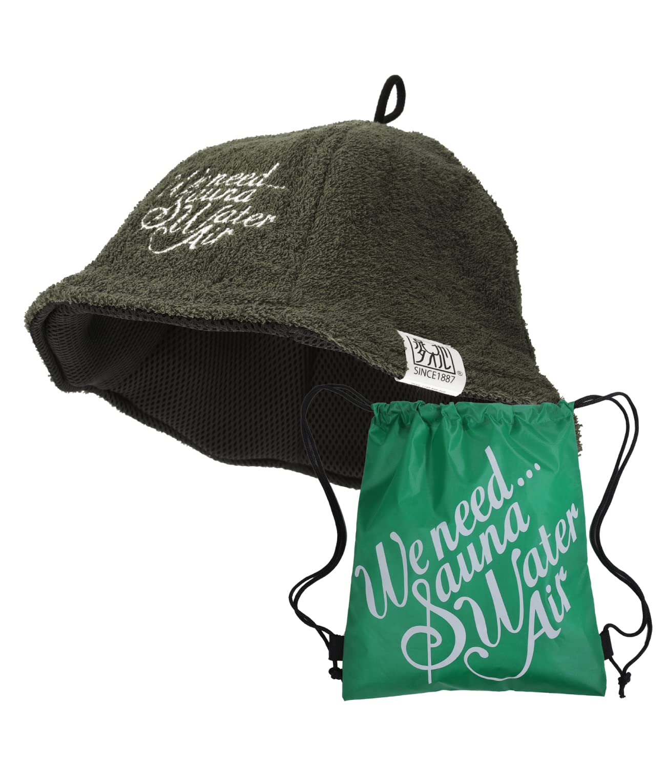 Воздушная Сауна Senshu Сделано из Терри Полотенца Сауна Сауна Один Размер Подходит с Крестом Рассела [Изначально Синий] Шапка, Моющаяся, Полотенце, Япония, Ткань, Ткань, Кепка, Шапка,