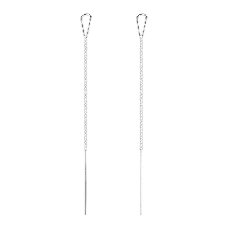 

Artistic Waterdrop Ear Jewelry Oxidation Resistant Pieces Trendy Waterdrop Ear Threads For Special Occasions 1