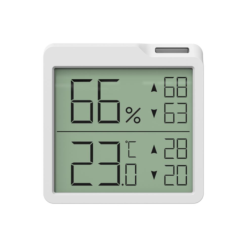 

-20-60℃ Измеритель температуры и влажности с ЖК-цифровым дисплеем, термометр для измерения температуры и влажности в помещении, подвесной дизайн белый