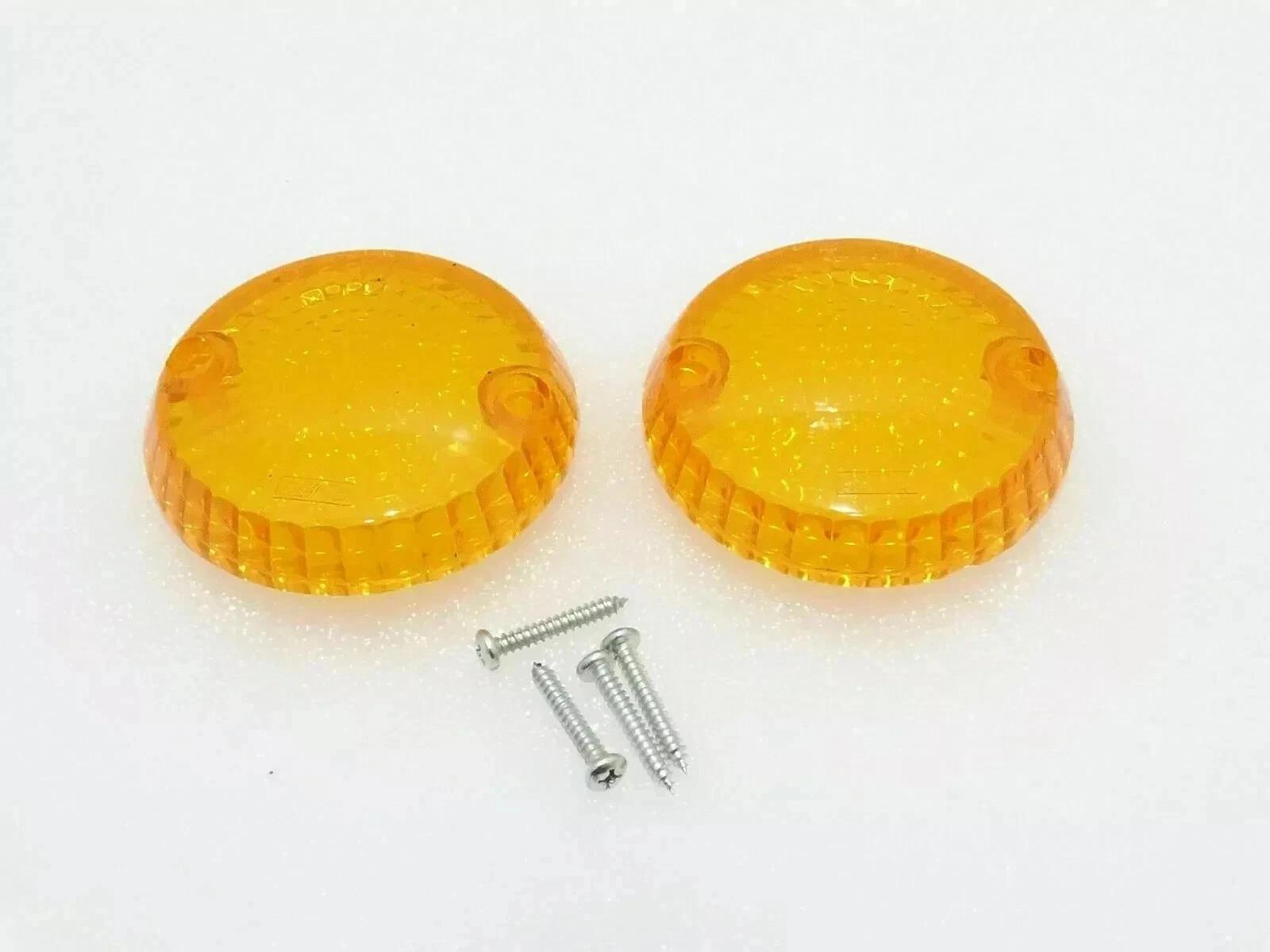 Fit For Royal Enfield Orange Indicator Blinker Cover Lens