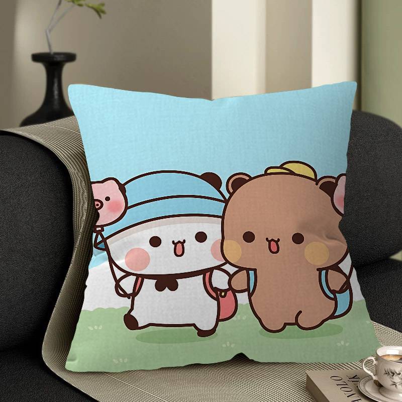 Bubu And Dudu Pillow Anime Pillow Sofa Bed Head Pillow Cover Cushion Cover 45X45 Cm Fashion