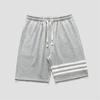 Pantaloncini sportivi taglie forti per pantaloni capris casual waffle estivi da uomo
